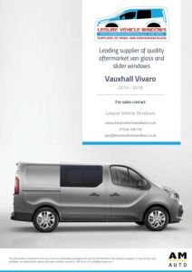 Vauxhall Vivaro Van Window Brochure